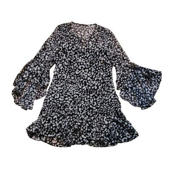 Eliza J long sleeve Blouse size 10 - Picture 1 of 3